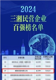 喜讯｜华体会·(hth)体育控股上榜2024三湘民营企业百强榜单，排名第37位